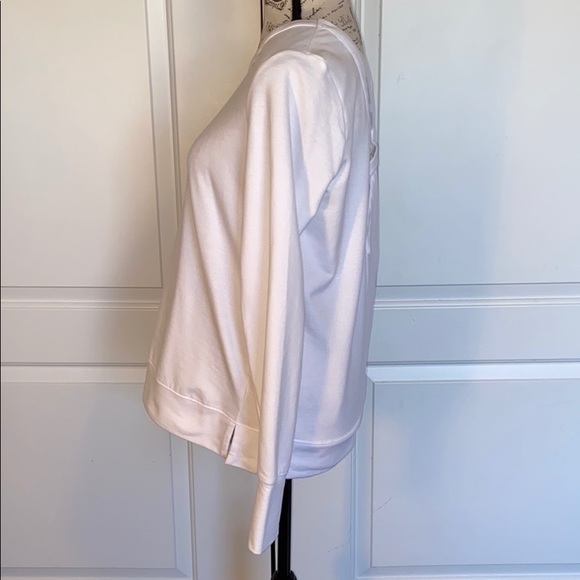 OLD NAVY LATTICE-BACKED SWEATSHIRT - Picture 5 of 8